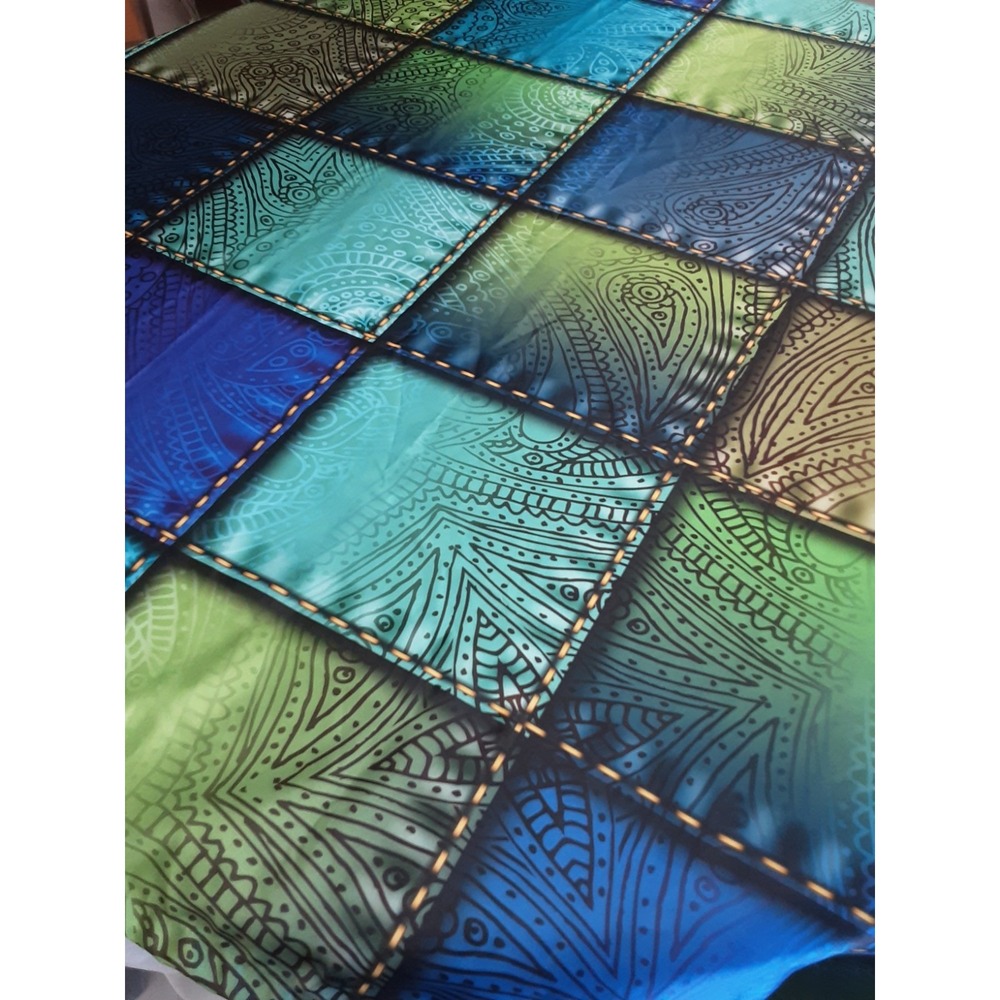 Tablecloth 60x84 inch Multicolor Tribal Geometric